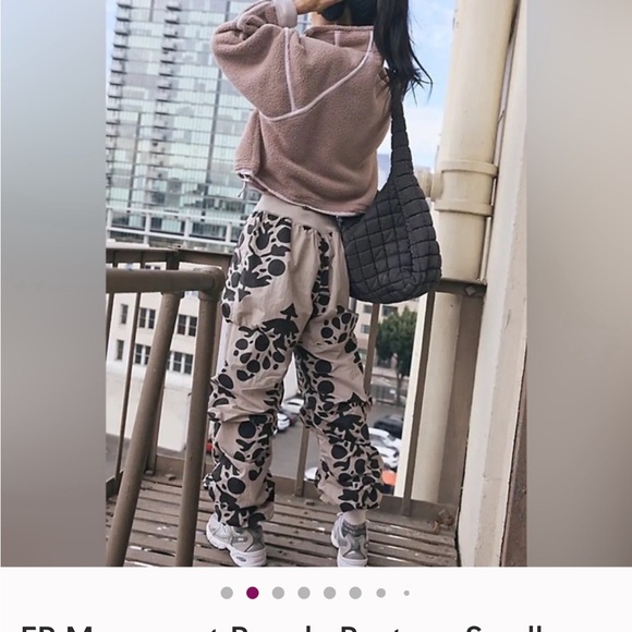 FP Movement by Free People Beige and Black Track Pants - Picture 7 of 7